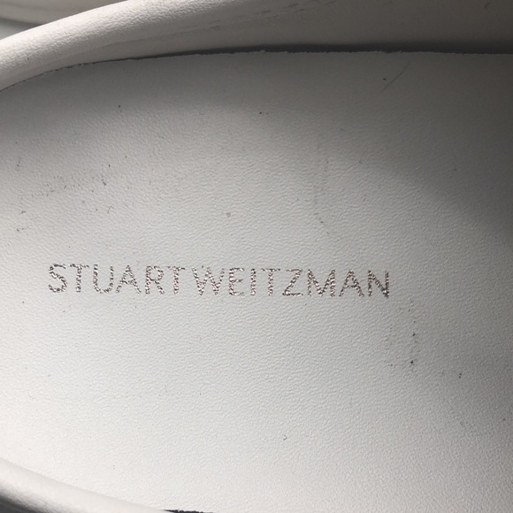 STUART WEITZMAN Skater Flatform Mules. - Picture 3 of 10